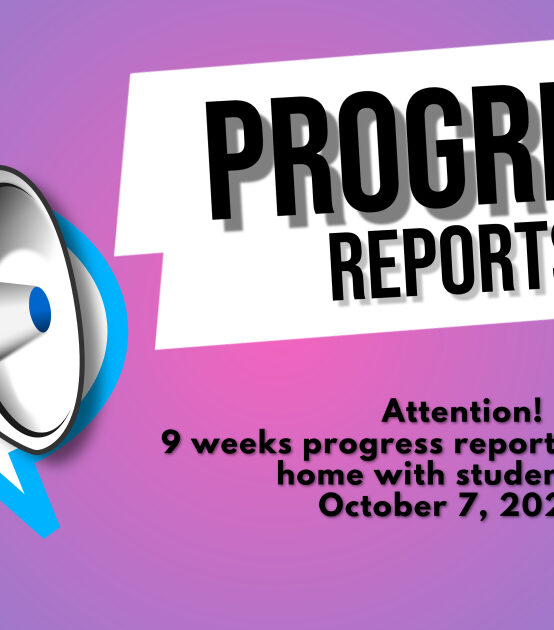 Student Progress Reports!